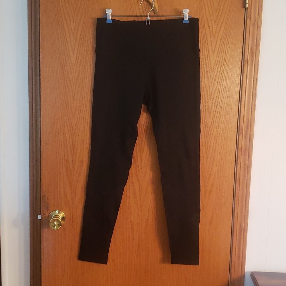 Forever 21 Black Leggings / Athletic Jogging Pants Sz L